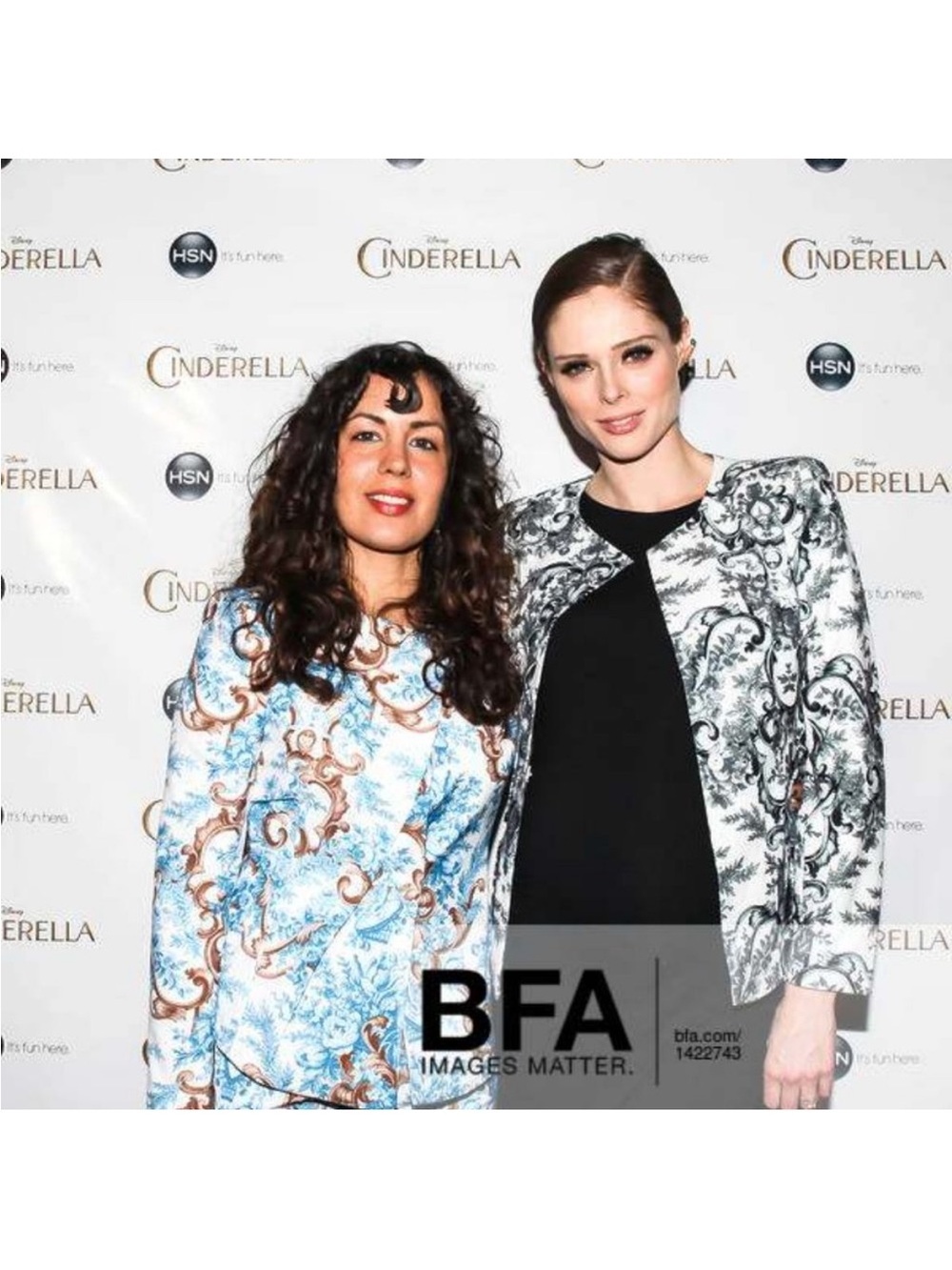 Disney Cinderella Modern Princess Collection Floral Blazer by Coco Rocha sz XL